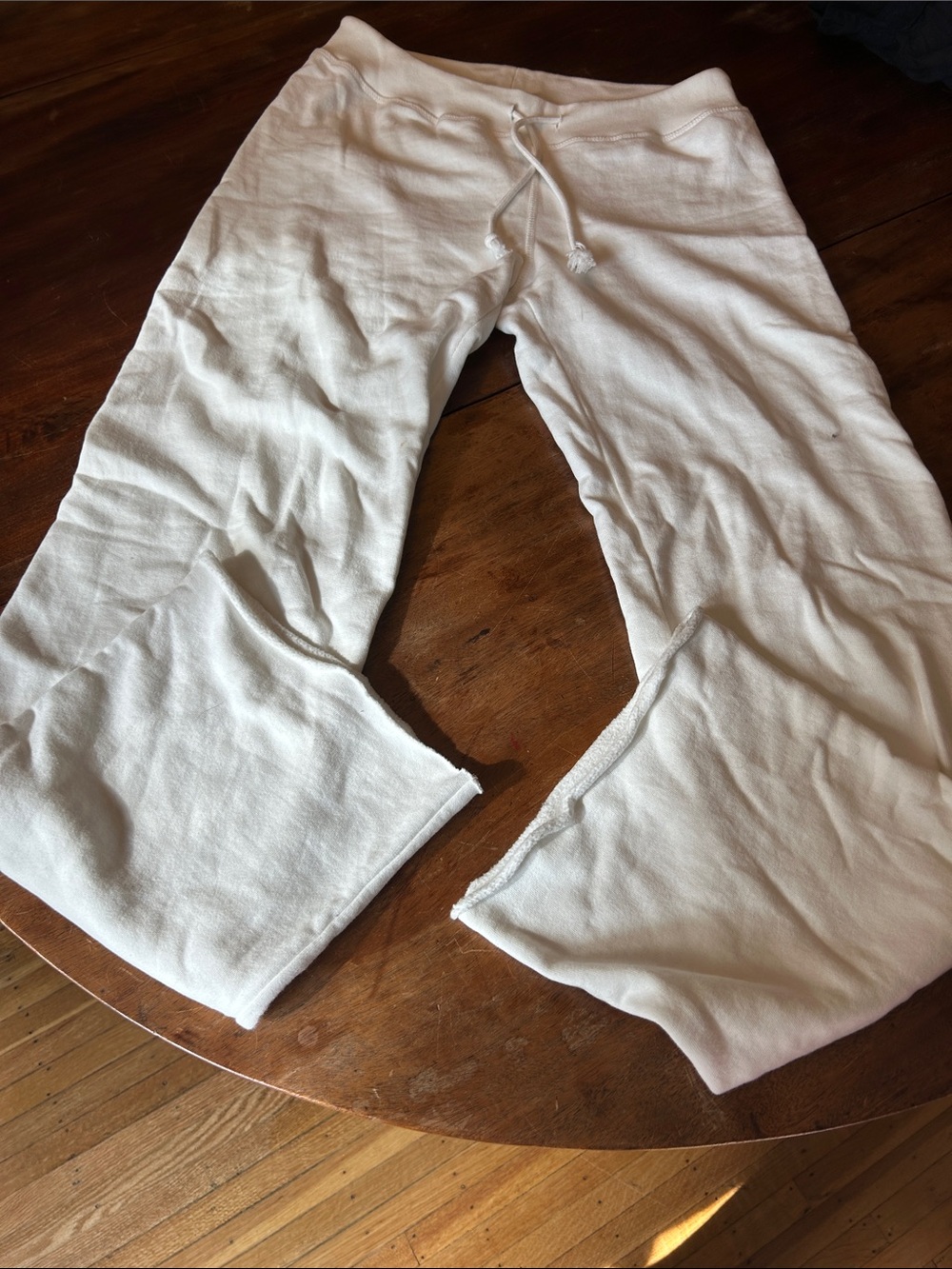 Brandy Melville White Women’s Drawstring Sweatpants